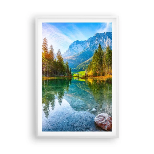 Poster in white frmae - Mellow Autumn - 61x91 cm