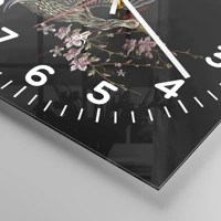 Clock face with numbers