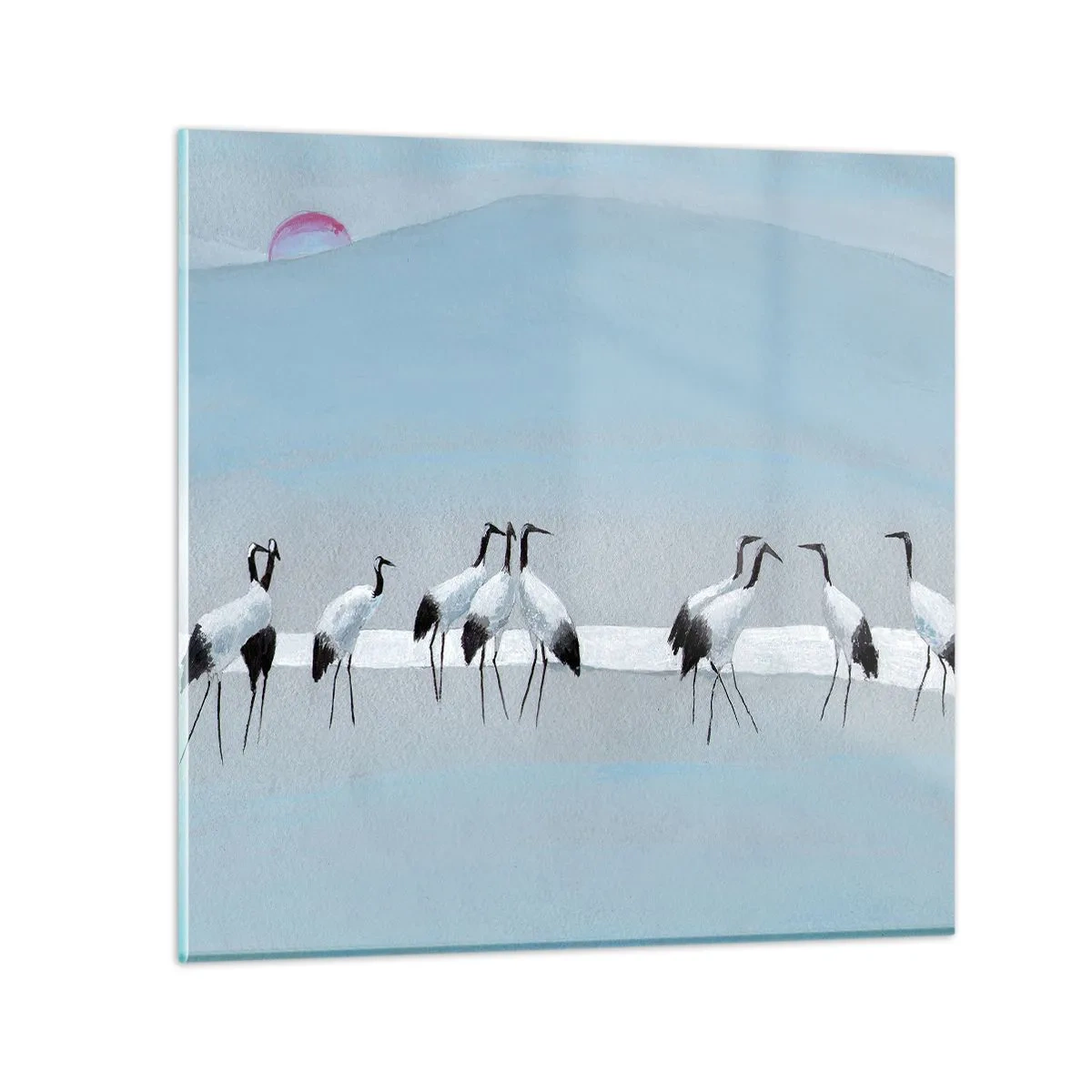 Glass picture - After a Hot Day - 30x30 cm