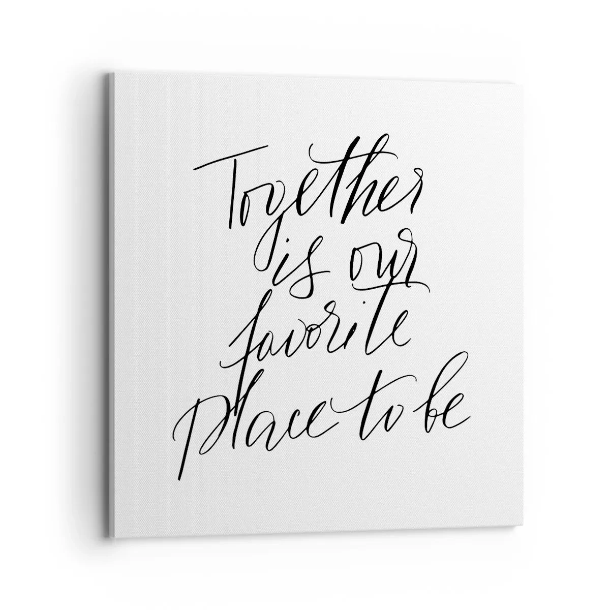 Canvas picture - Do You Also Feel This? - 70x70 cm