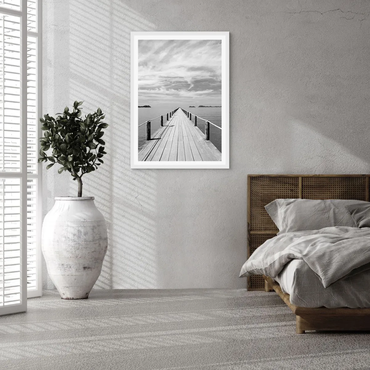 Poster in white frmae - Maybe a Trip… - 30x40 cm