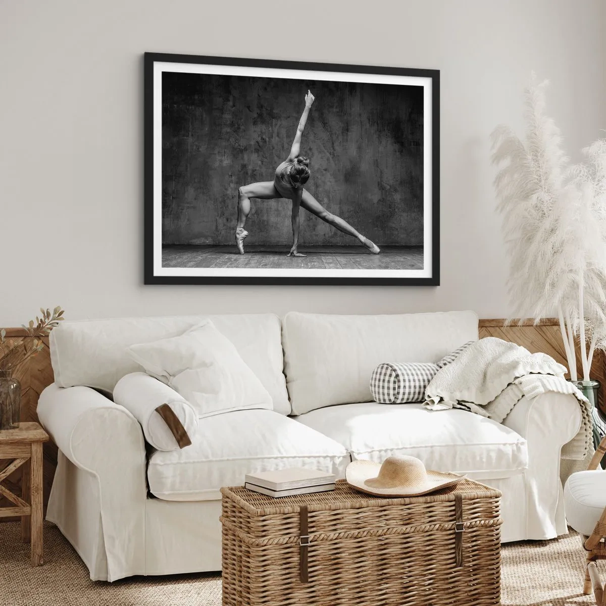 Poster in black frame - Ideal of Balance - 100x70 cm