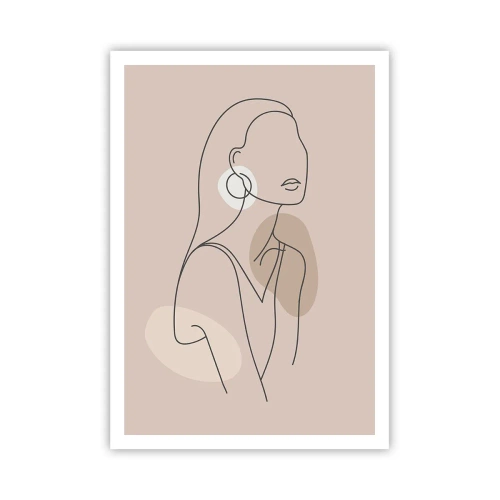 Poster - Icon of Girlhood - 70x100 cm