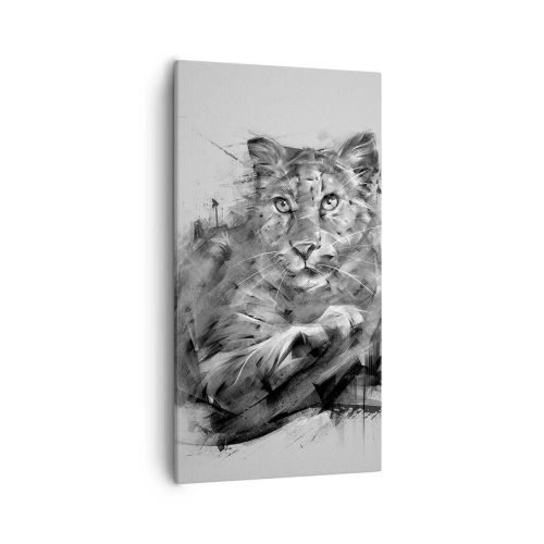 Canvas picture - Yes, I Am Listening - 55x100 cm