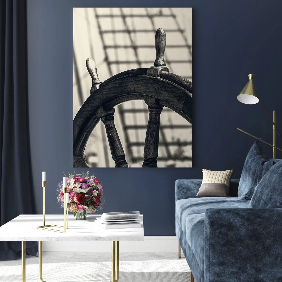 Glass picture - Sea Tales - 70x100 cm