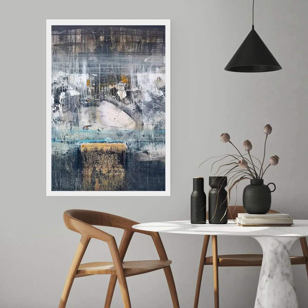 Poster - Icy Path - 50x70 cm