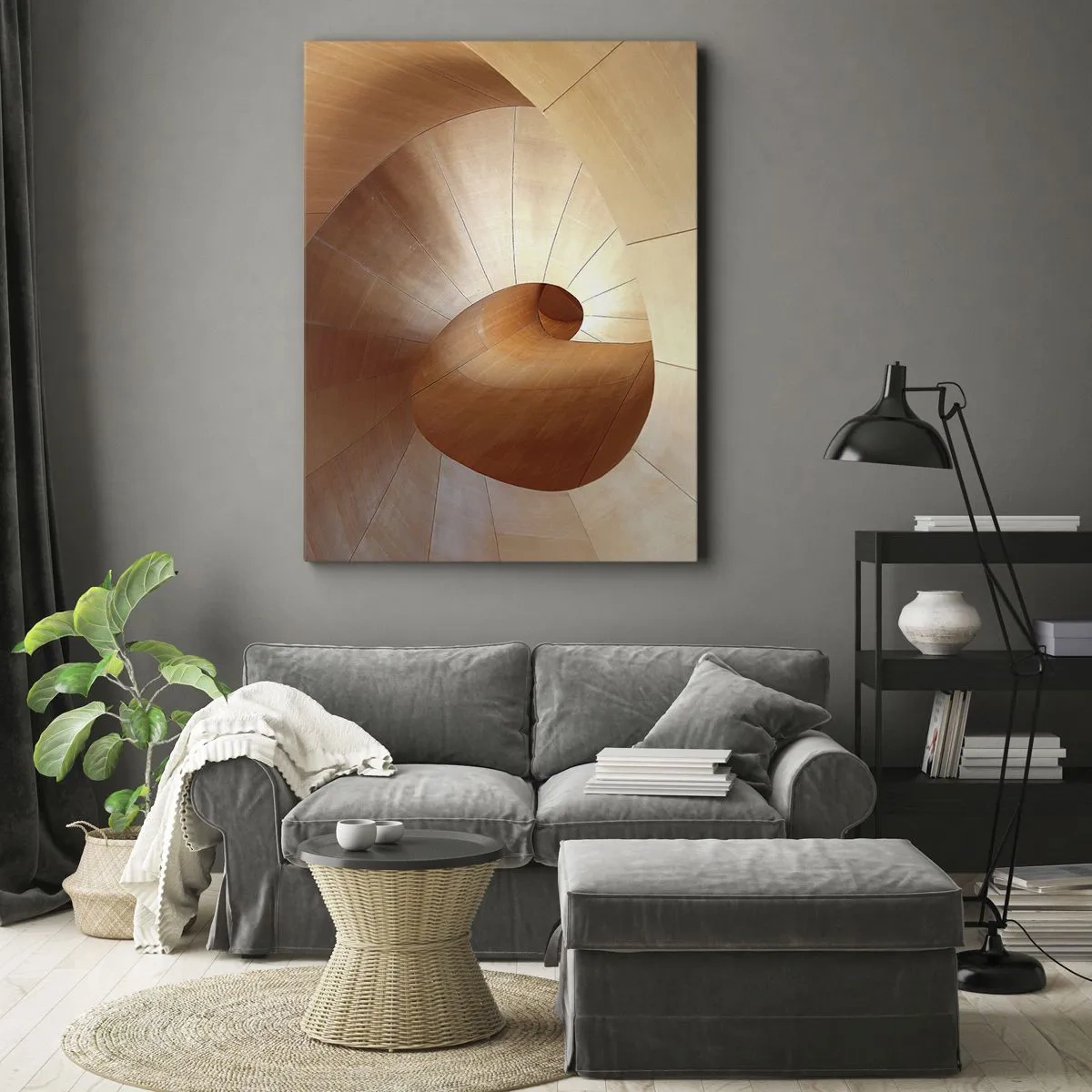 Canvas picture - Architectural Serpentine - 50x70 cm