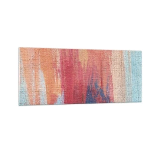 Glass picture - Washed Down by Rainbow - 100x40 cm