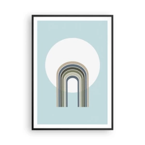 Poster in black frame - Irresistible Attraction - 70x100 cm