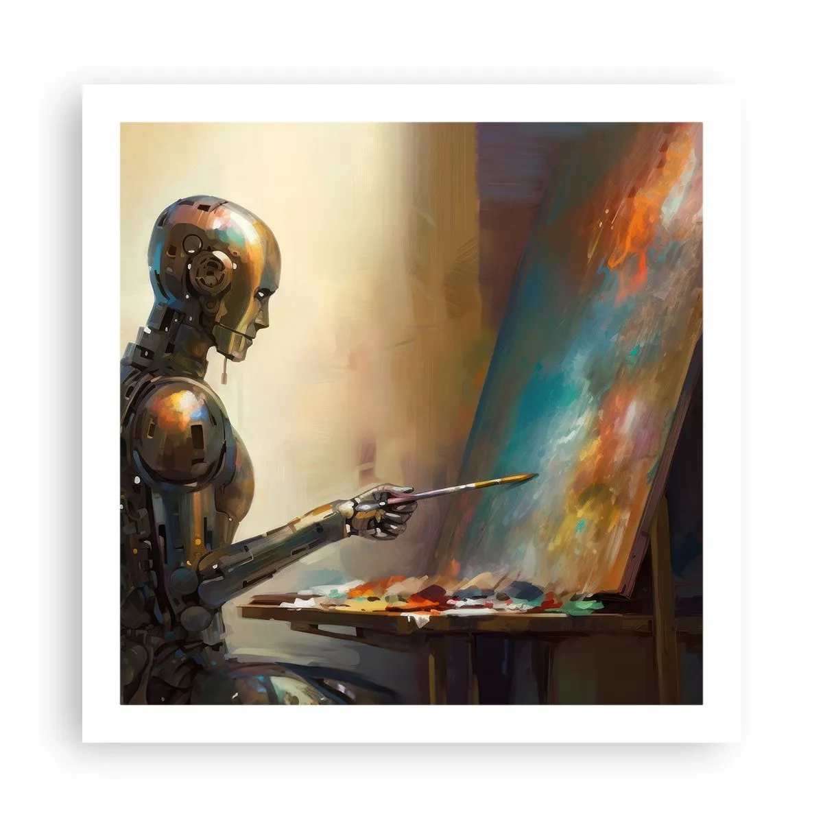 Poster - Art of the Future - 60x60 cm
