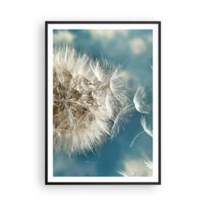Poster in black frame - Breath of an Angel - 70x100 cm