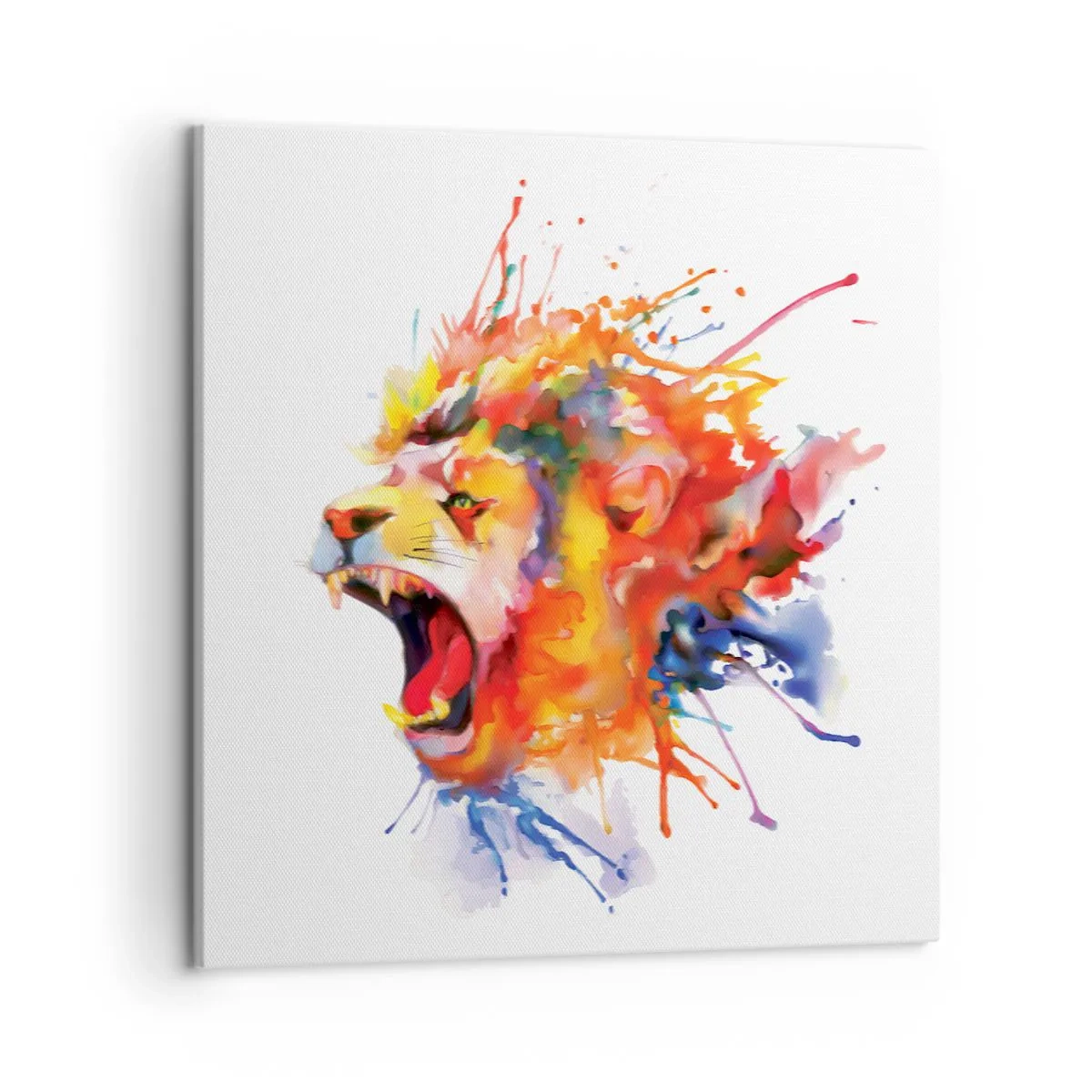 Canvas picture - Explosion of Wrath - 50x50 cm