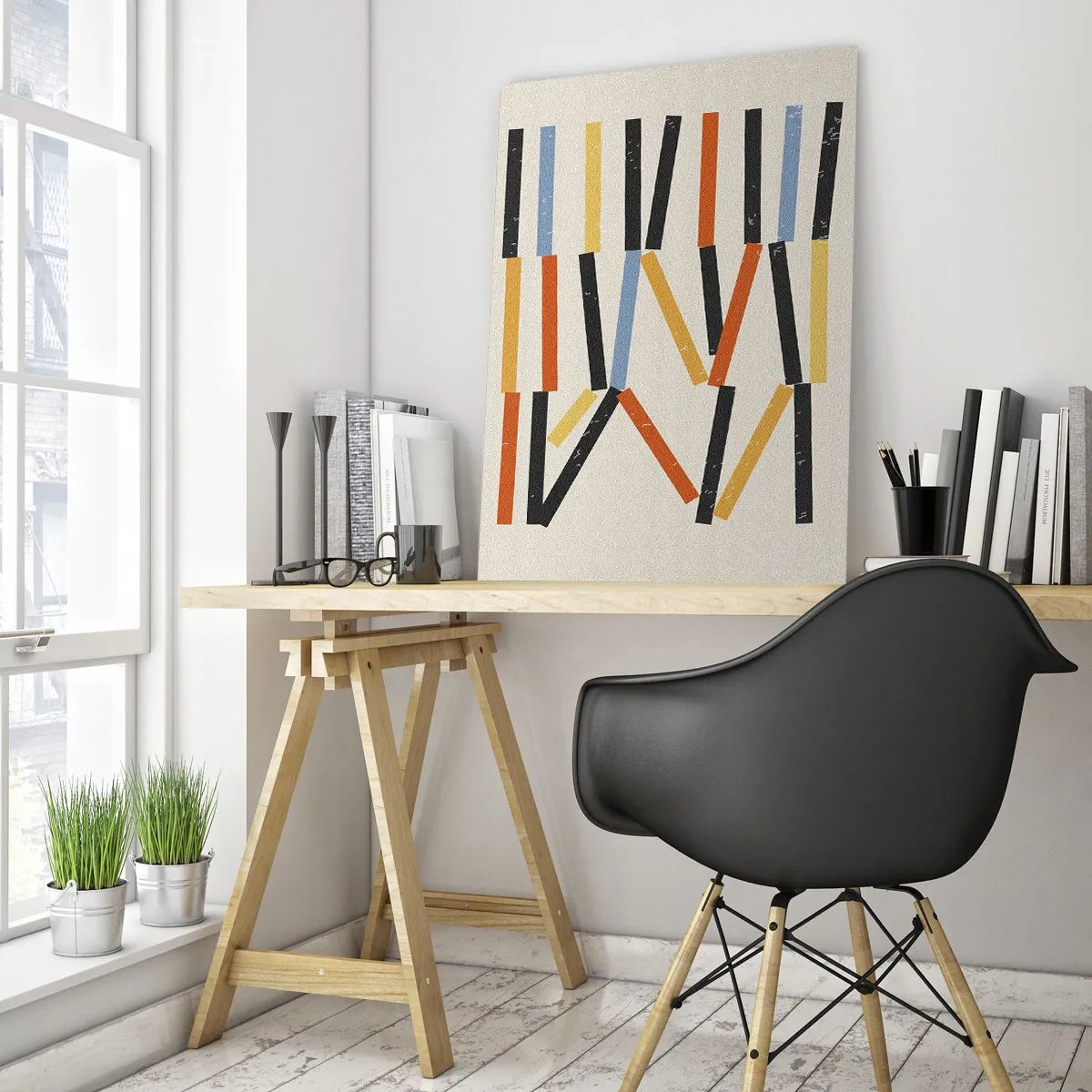 Glass picture - Horizontal Composition - 70x100 cm