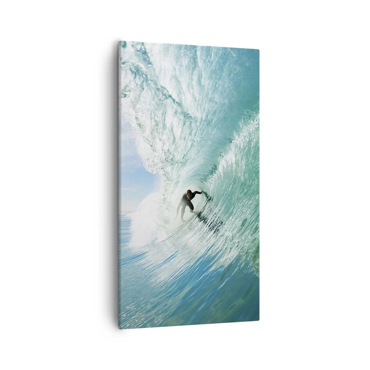 Canvas picture - Riding the Wave - 55x100 cm