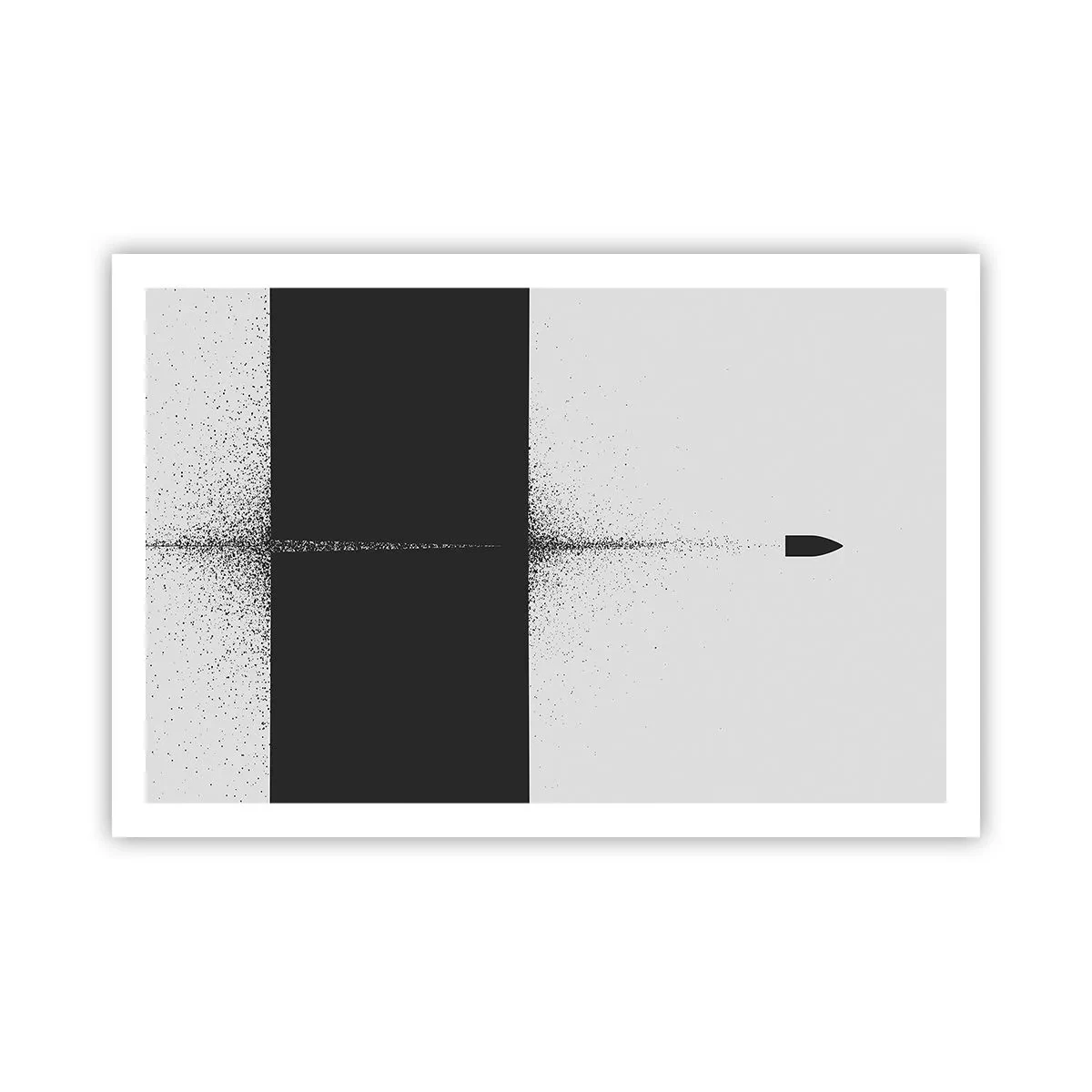Poster - Straight to the Point - 91x61 cm