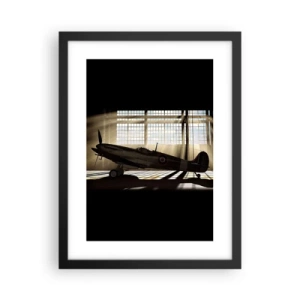Poster in black frame - Warrior's Rest - 30x40 cm