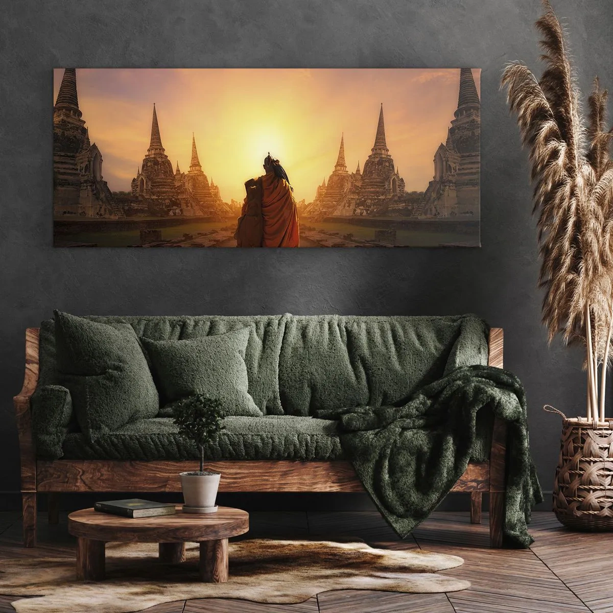 Canvas picture - In Peace through Eternity - 100x40 cm