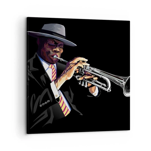 Canvas picture - Charm of Old School - 50x50 cm