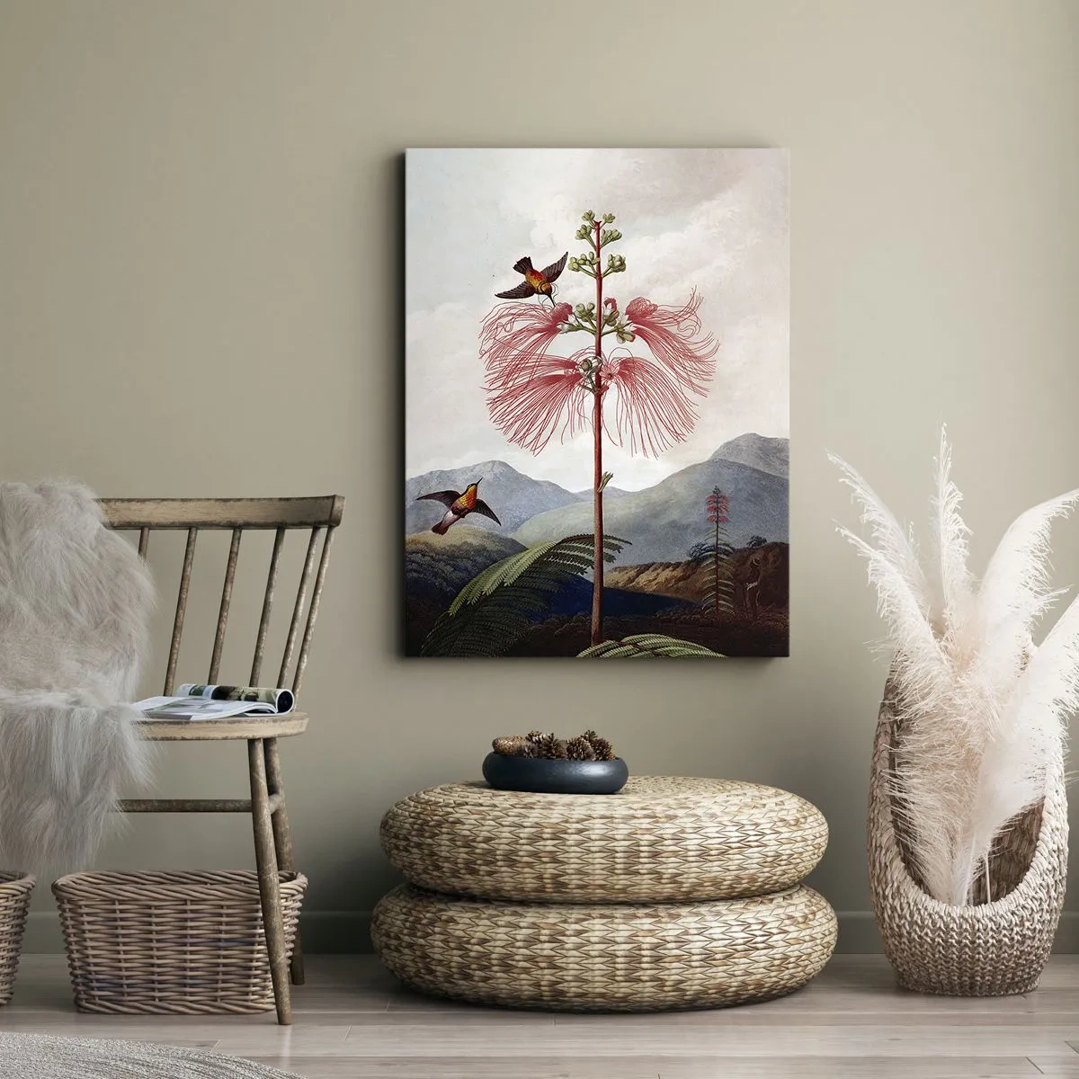 Canvas picture - In a Tropical Paradise - 50x70 cm
