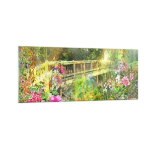 Glass picture - Bridge of Spring Sighs - 100x40 cm