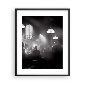 Poster in black frame - In Jazz Ambiance - 40x50 cm