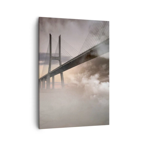 Canvas picture - By the River that Doesn't Exist - 50x70 cm