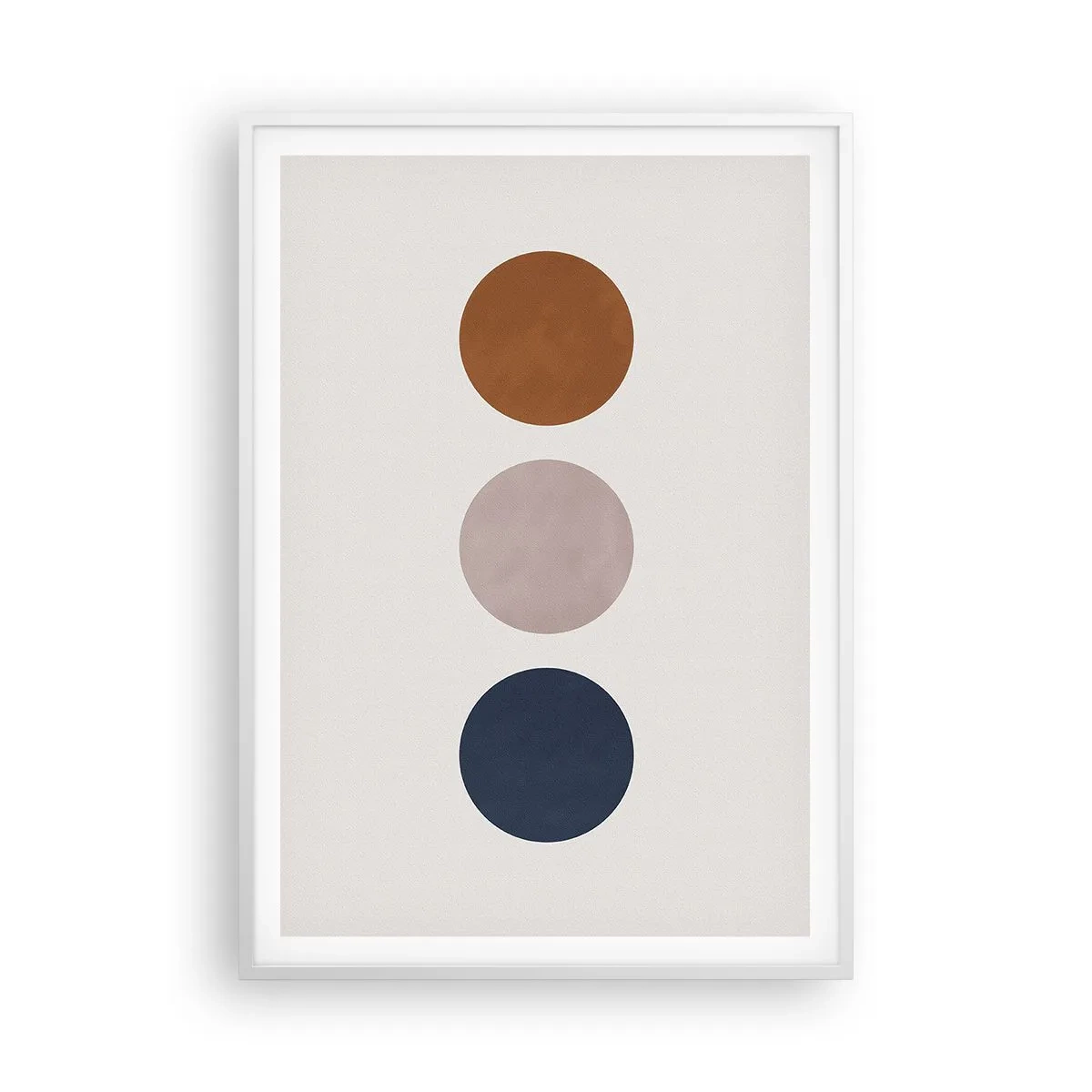 Poster in white frmae - Symbol of Perfection - 70x100 cm