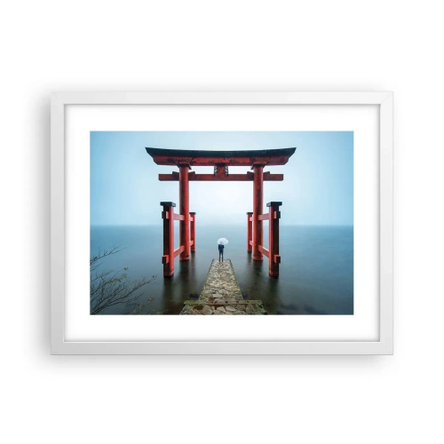 Poster in white frmae - Japanese Musings - 40x30 cm