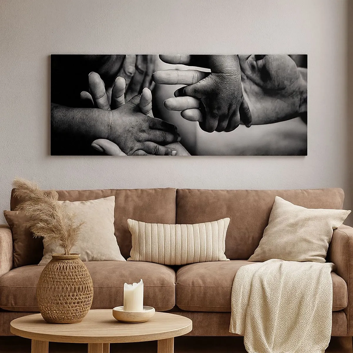 Canvas picture - To be a Man - 100x40 cm