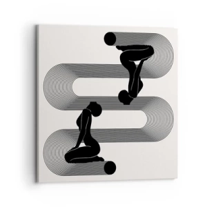 Canvas picture - Sensual Symmetry - 70x70 cm
