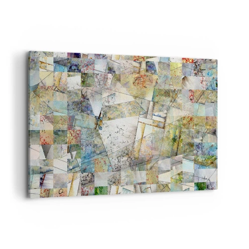 Canvas picture - Geometric Reshuffling - 120x80 cm