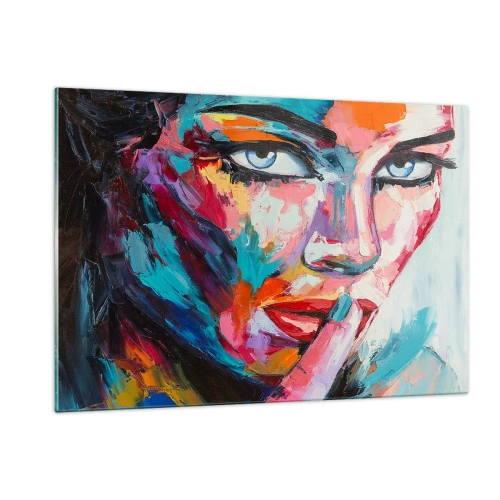 Glass picture - Our First Secret - 120x80 cm