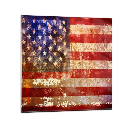 Glass picture - Glory Does Not Pass - 40x40 cm