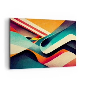 Canvas picture - Intense Composition - 100x70 cm