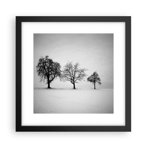 Poster in black frame - What Are They Dreaming About? - 30x30 cm