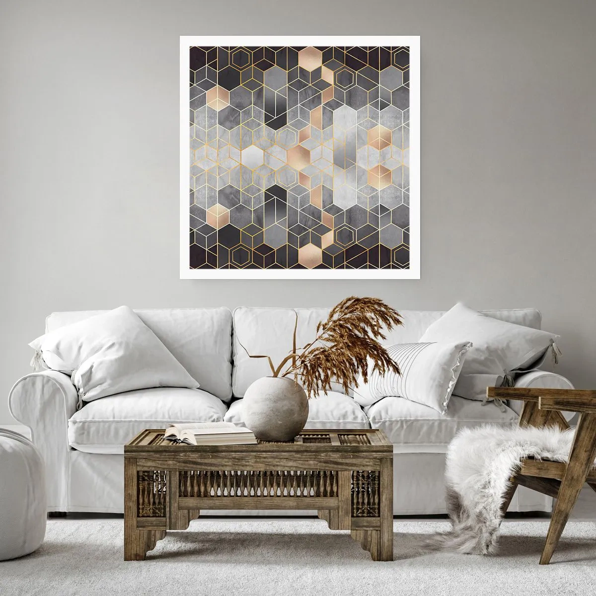 Poster - Diamond Composition - 60x60 cm