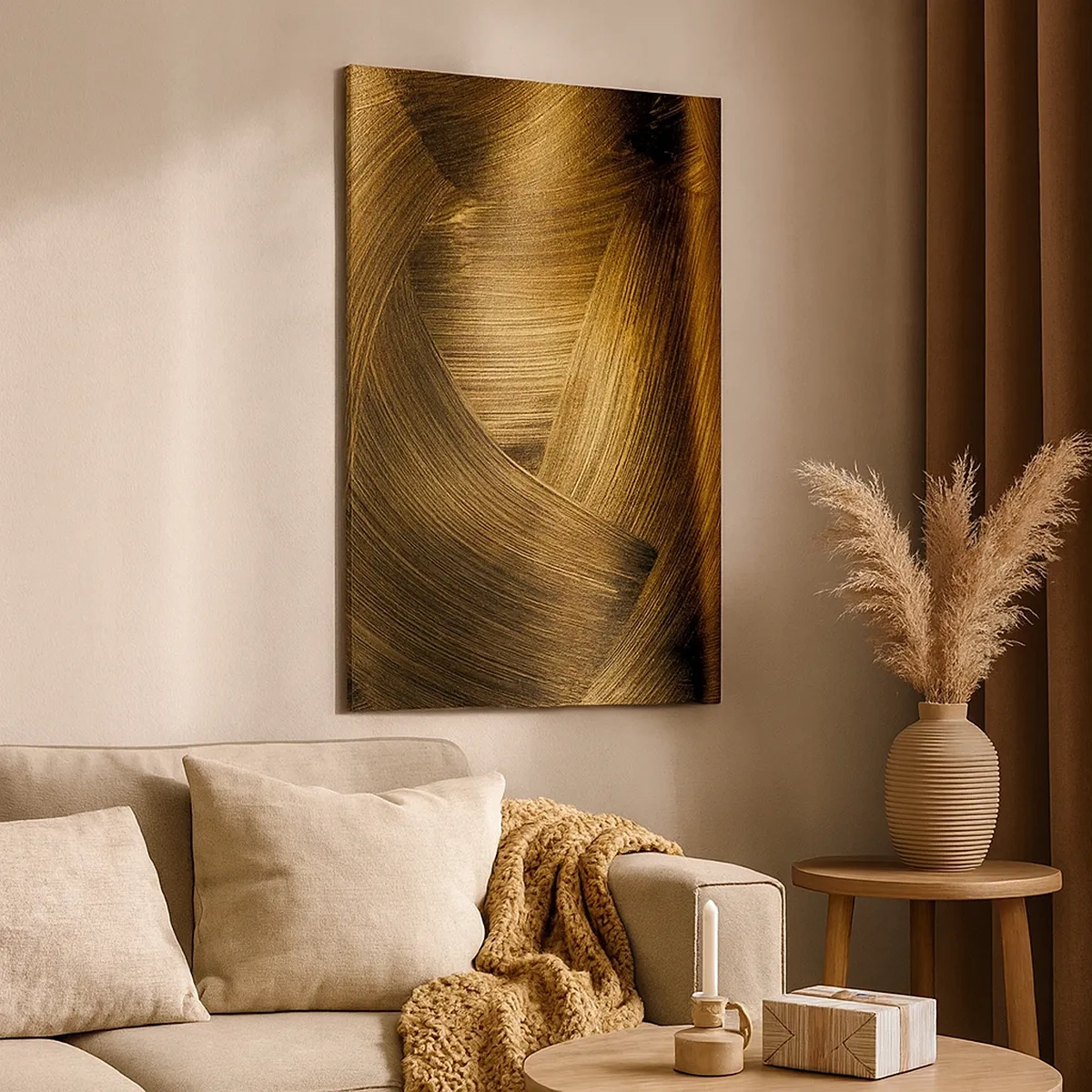 Canvas picture - In a Golden Labirynth - 50x70 cm