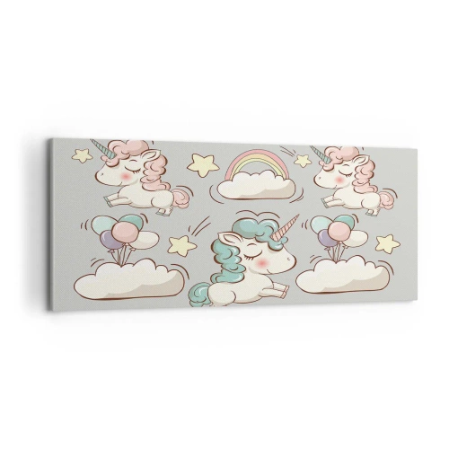 Canvas picture - For Sure They Exist… - 100x40 cm