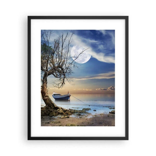 Poster in black frame - Is this the Beginning or the End? - 40x50 cm