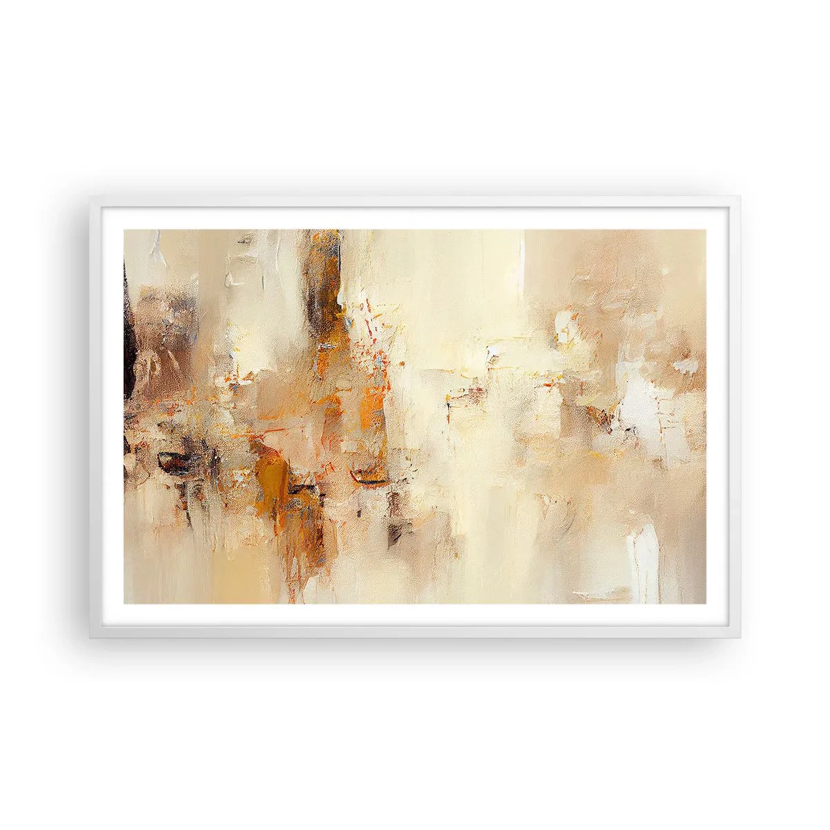 Poster in white frmae - Soul of Amber - 91x61 cm