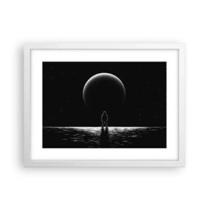 Poster in white frmae - Face to Face - 40x30 cm