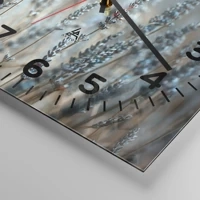 Clock face with numbers