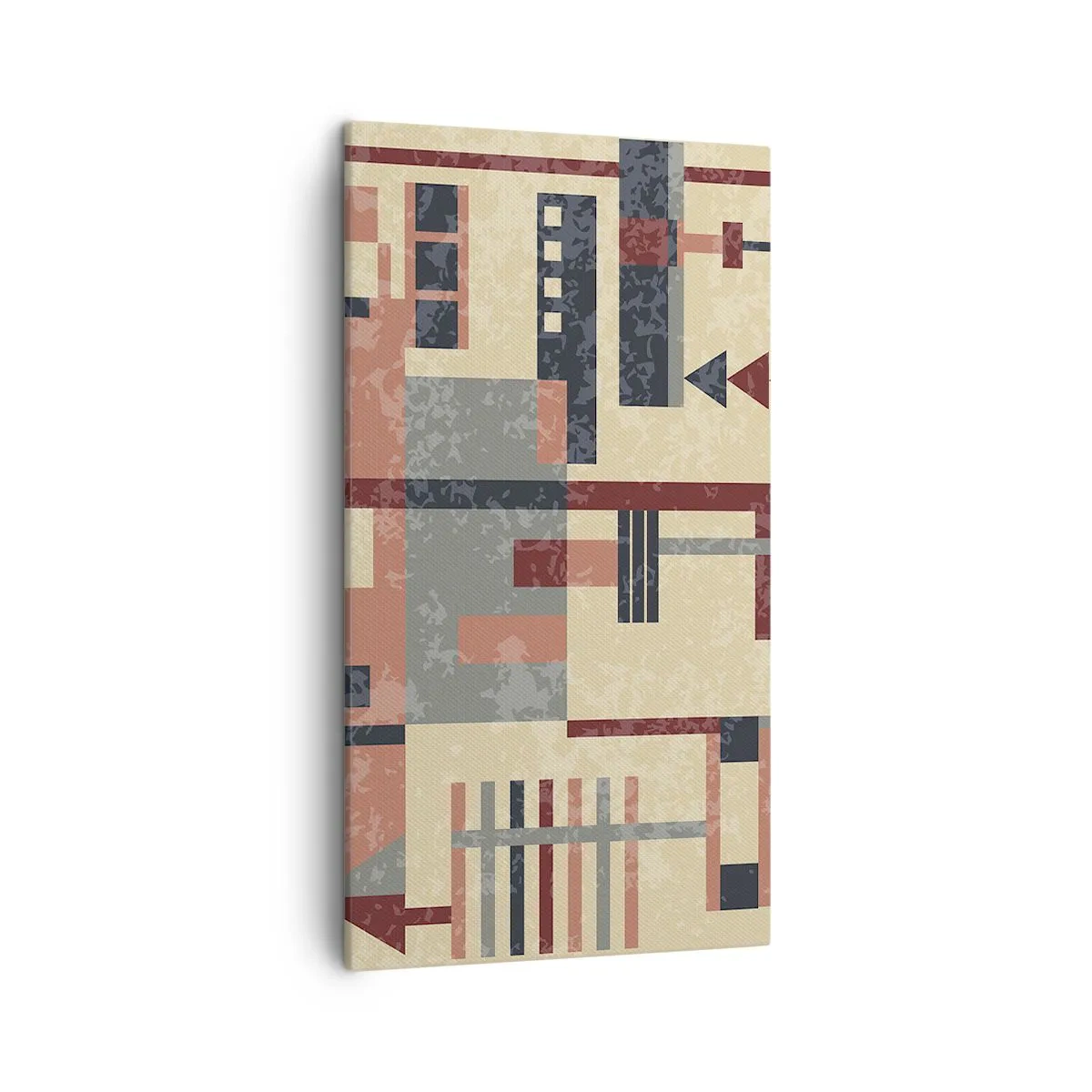 Canvas picture - Combinations of Verticals and Horizontals - 45x80 cm