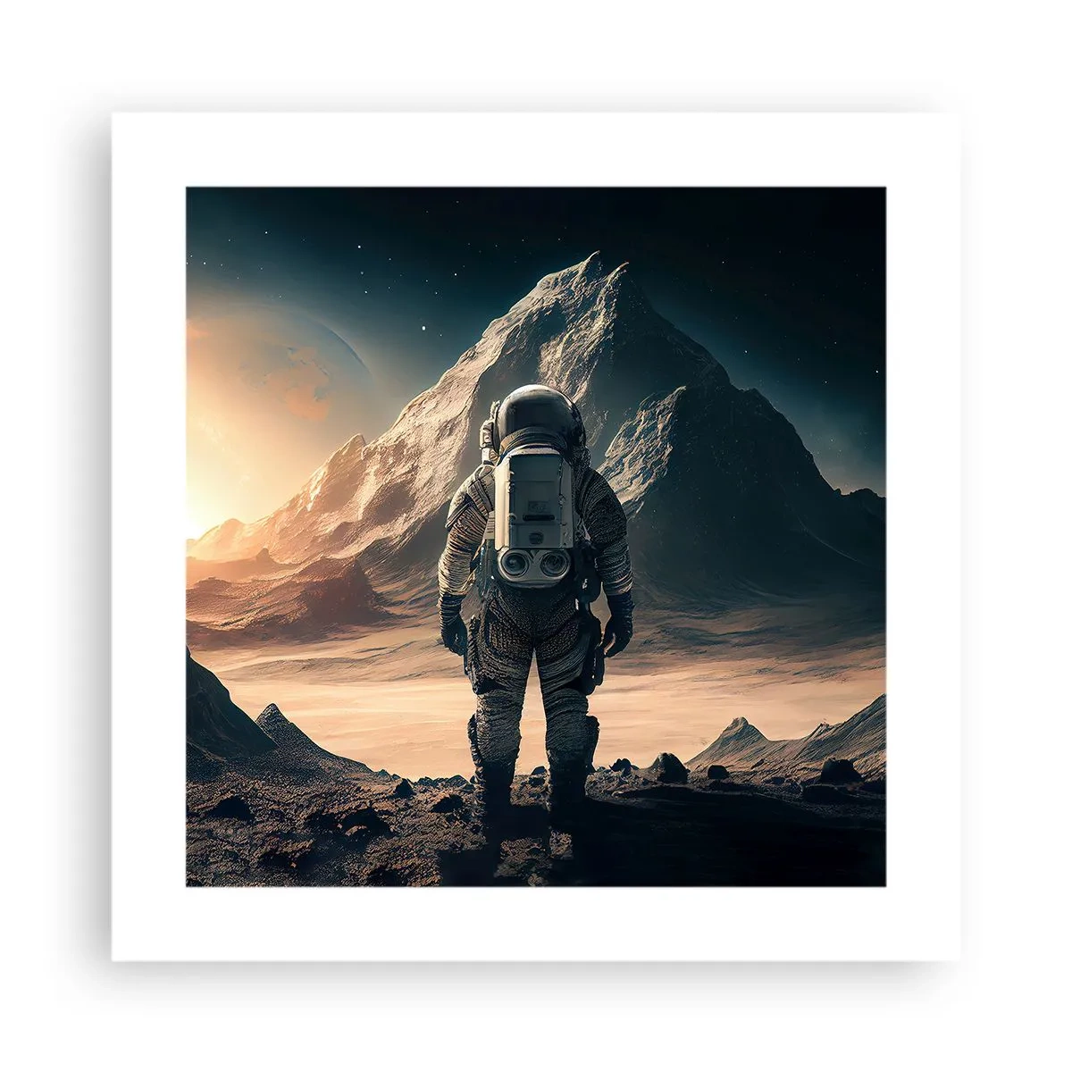 Poster - New Challenge - 40x40 cm