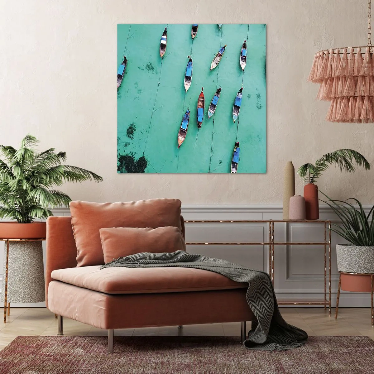 Canvas picture - In Joyful Expectation - 50x50 cm