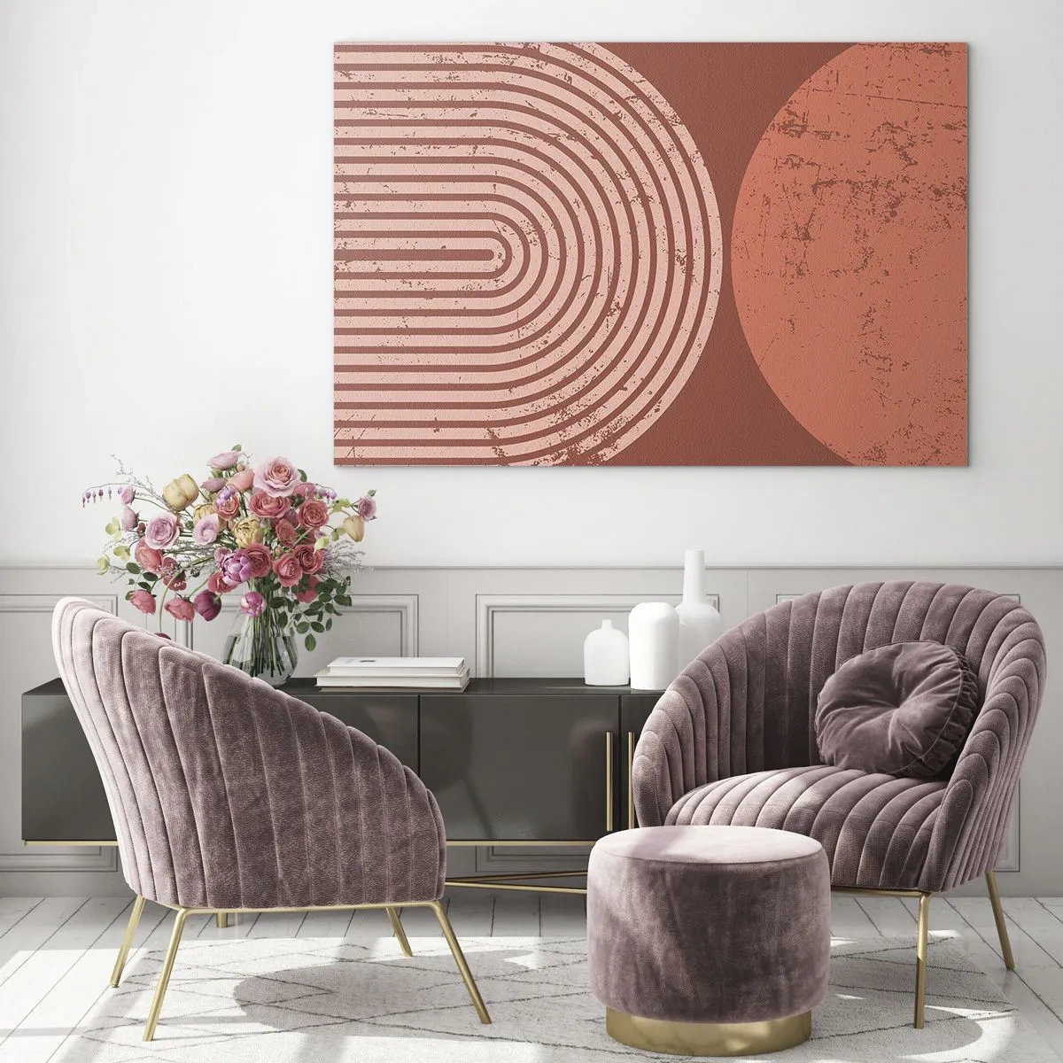 Glass picture - Close Relationship - 120x80 cm