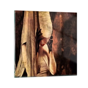 Glass picture - Between Good and Evil - 40x40 cm