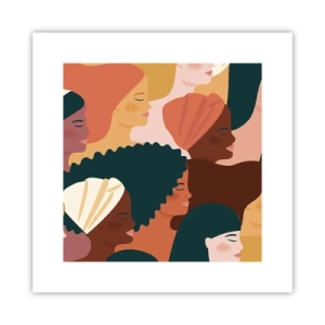 Poster - Pure Womanhood - 30x30 cm