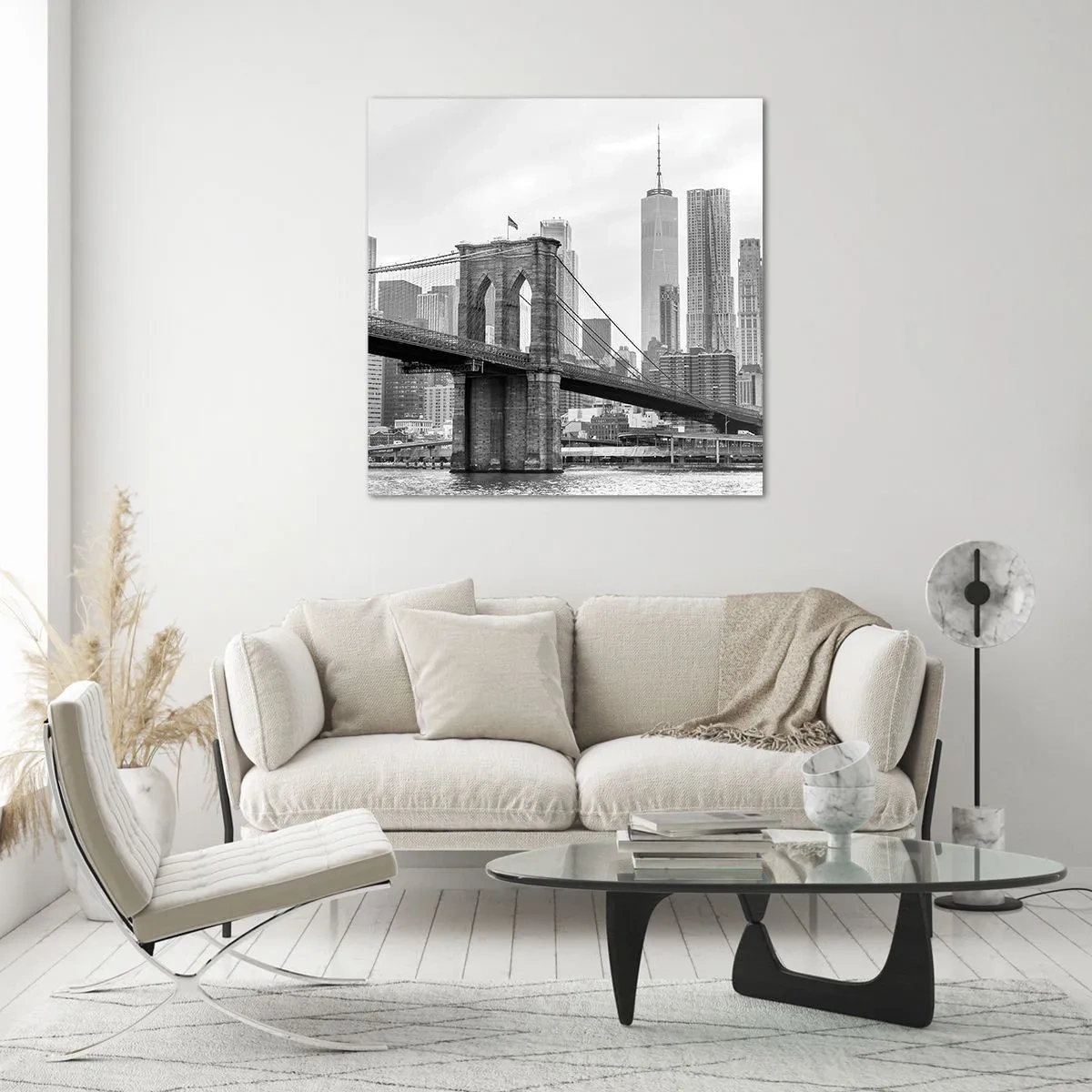 Glass picture - New York Style - 60x60 cm