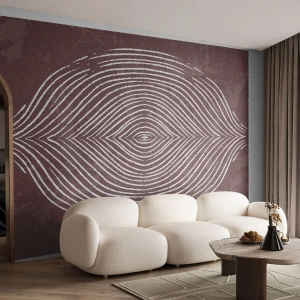 Custom Wallpaper Premium Sand - Space Talks - Boho, Aged, Piece
